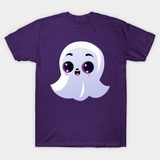 Cute Funny Ghost - Halloween T-Shirt